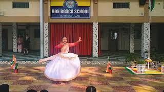 Enchanting Republic Day on Cover Dance | Rodali Tumi | Zubeen Garg | Upasana, Don Bosco School.