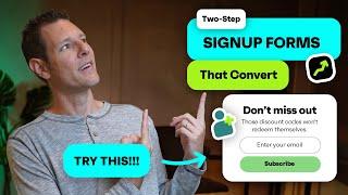 How to Create Two-Step Sign Up Forms for WooCommerce | Email Marketing Tutorial