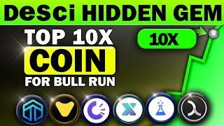 DeSci will be the next 100x Sector | Top 10 Crypto For Bull Run 