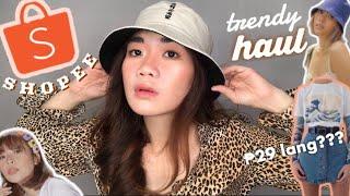 ~TRENDY~ SHOPEE FASHION HAUL + TRY ON 2019 (Sobrang Sulit!!!) | Sittie Saheda