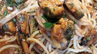 Спагетти с мидиями всегда @ вкусное дело
