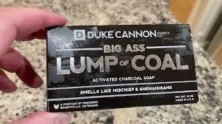 Duke Cannon Supply Co  Big Ass Lump of Coal Soap Bar Review