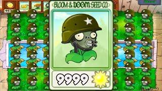 999% Gatling PEA ZomPlants VS All ZomBotany 2 - Plants vs Zombies Mod ZomPlants vs Zombotany