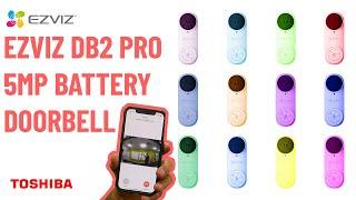 EZVIZ DB2 Pro 5MP Battery Doorbell