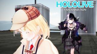 【Hololive Fan Anime】Ame vs Shiori: Reichenbach Fall