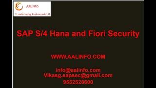 SAP S 4 HANA and Fiori Demo 2024 02 04 10 09 GMT+5 30