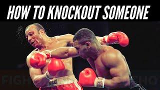 How To Knockout Someone In Boxing