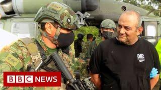 Colombia's most wanted drug lord captured - BBC News