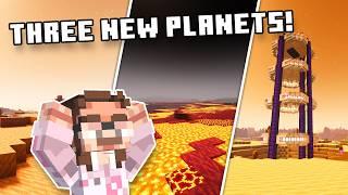 Visiting Planets as FAST as possible in Minecraft Create Mod!