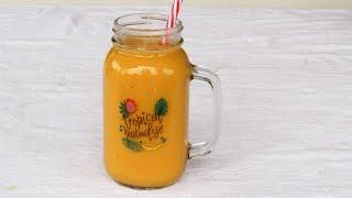 TROPICAL PINEAPPLE SMOOTHIE ||ANTI- INFLAMMATORY PINEAPPLE SMOOTHIE || TASTY N FRESH