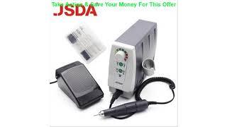 Review Real JSDA JD5500 85W Electric Advanced Nail Drills Professionals Pedicure Tool Manicure Mach