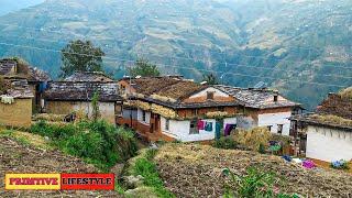 Very Relaxing and Peaceful Nepali Mountain Village Lifestyle || Close to Nature || IamSuman