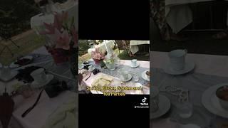 Easter/ Spring Garden and Tea Party Ideas