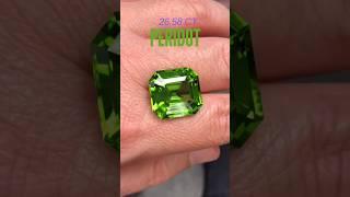 Stunning 26.58ct Natural Peridot Octagon Gemstone – A Rare Treasure!