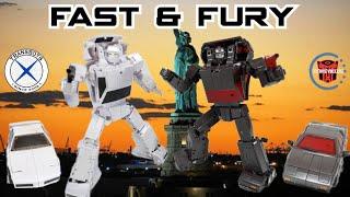 X-Transbots MX-28 Fast & MX-29 Fury (AKA Runamuck & Runabout)