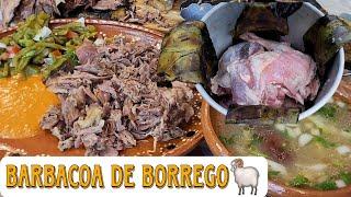 Como Hacer una Deliciosa Barbacoa de Borrego y su Consome Estilo Hidalgo! Receta Fácil