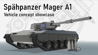 Light Tank Concept "Spähpanzer Mager A1" Vehicle showcase