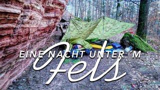 Eine Nacht unter`m Fels | Unterwegs mit Thom | Wandern in der Pfalz