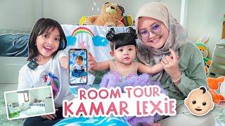 BUNDA AJAK LEIKA ROOM TOUR KAMAR ADIK BAYI LEXIE  BONGKAR BAJU BAJU PALING LUCU LEXIE