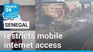 Mobile internet cut in Dakar amid Senegal political crisis • FRANCE 24 English