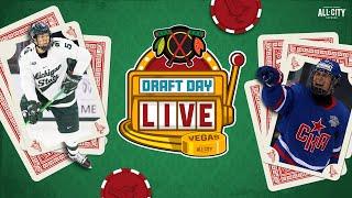 2024 NHL Draft Day Live: Who will the Chicago Blackhawks select in Round 1? CHGO Blackhawks Podcast