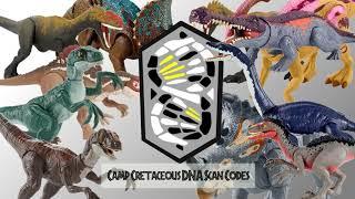 All Camp Cretaceous DNA Scan Codes! - Jurassic World Facts