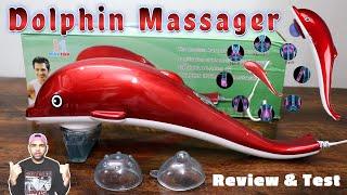 Dolphin Massager Review and Test Hindi | Home Massager | Portable Electric Full body Massage Hammer