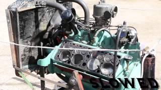 Look Inside Flathead V8 Engine While Running