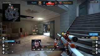 [CS:GO]GuardiaN 1v5 Clutch VS Fnatic