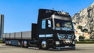 Mercedes Actros Mp3 Modifiyesi | Euro Truck Simulator 2 | 1.40