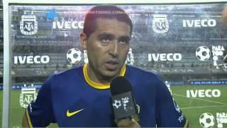 Nota Riquelme. Boca 1 Estudiantes 0. Final 2014. Fecha 4. Fútbol Para Todos.