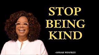 "Stop Being Nice: Embrace Authenticity for a Happier Life" || OPRAH WINFREY  MOTIVATION