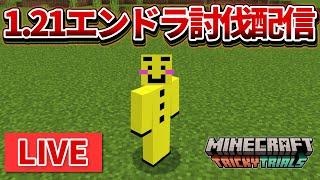 【マイクラ】1.21来たので新ワールドでエンドラ討伐していく！(前編)