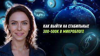 Как выйти на стабильные 300-500к в микроблоге