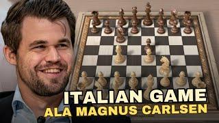 PANTAS JADI NO 1 DUNIA‼️Ternyata Begini Strategi Magnus Carlsen Saat Bermain Dengan Pembukaan Italia