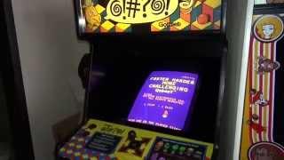 The very first Q*Bert arcade game - prototype #1 - and other rare arcade games