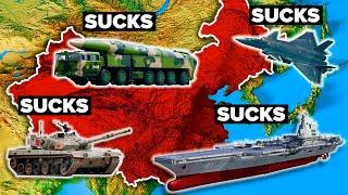 Why ALL Chinese Weapons SUCK (Planes, Tanks, Ships, Rockets) - COMPILATION