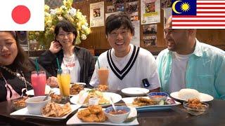 First time Wanita Jepun cuba makan makanan Malaysia di Shibuya