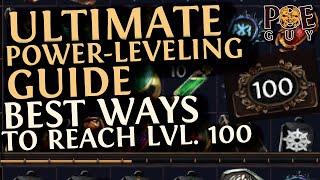 PoE 3.25 - LEVEL TO 100 FAST & EASY // THE ULTIMATE GUIDE FOR ENDGAME POWER-LEVELING //