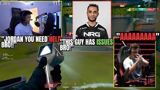 NRG s0m, NRG FNS meet C9 Zellsis in a game and Zellsis GOES CRAZYY!!