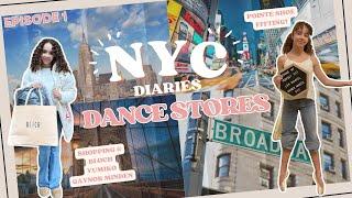 NYC Diaries Ep 1 | NYC Dance Stores