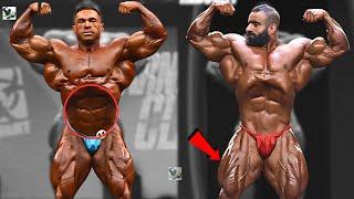 Hadi Choopan vs Derek Lunsford Comparison Pose By Pose | Who Will Win Mr Olympia 2024?