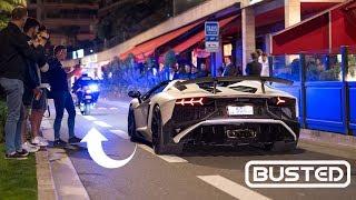POLICE vs SUPERCARS in Monaco ! Top Marques Monaco 2019