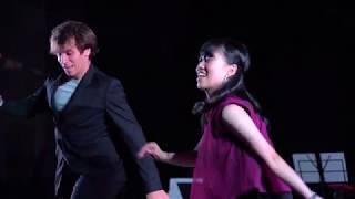 Daniel Borak & Miu Nakagawa performing at the Odessa Tap Festival 2019