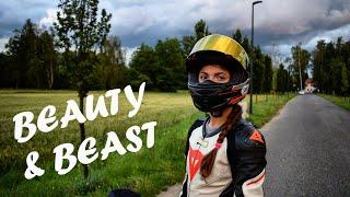 BEAUTY GIRL RIDES THE BEAST - KTM 1290 SUPERDUKE R | 2020