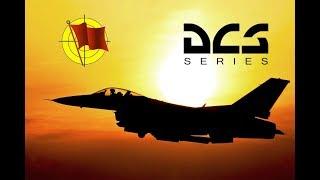 DCS World: F-16C Viper - Навигация по точкам маршрута и TACAN (перевод)
