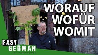 Wofür, worauf, womit - Wo-Words | Super Easy German (81)