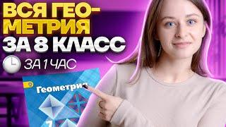 Геометрия 8 класс за 1 час | Математика | Умскул