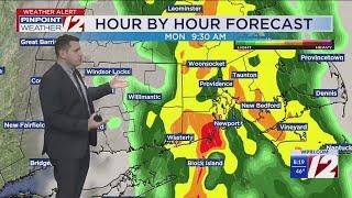 WPRI 12 Weather Forecast 12/29/24: Multiple Rain Chances Through Mid-Week