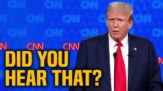 Did Trump poop his pants during presidential debate?